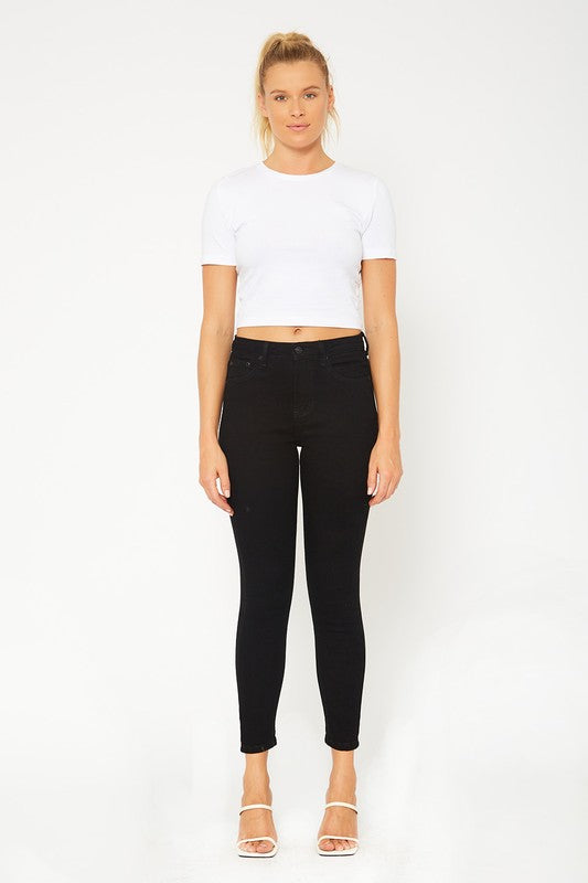 LAIDA MID RISE SKINNY JEANS