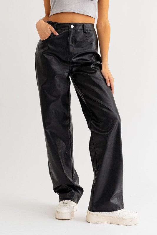 ARIANI LEATHER PANTS