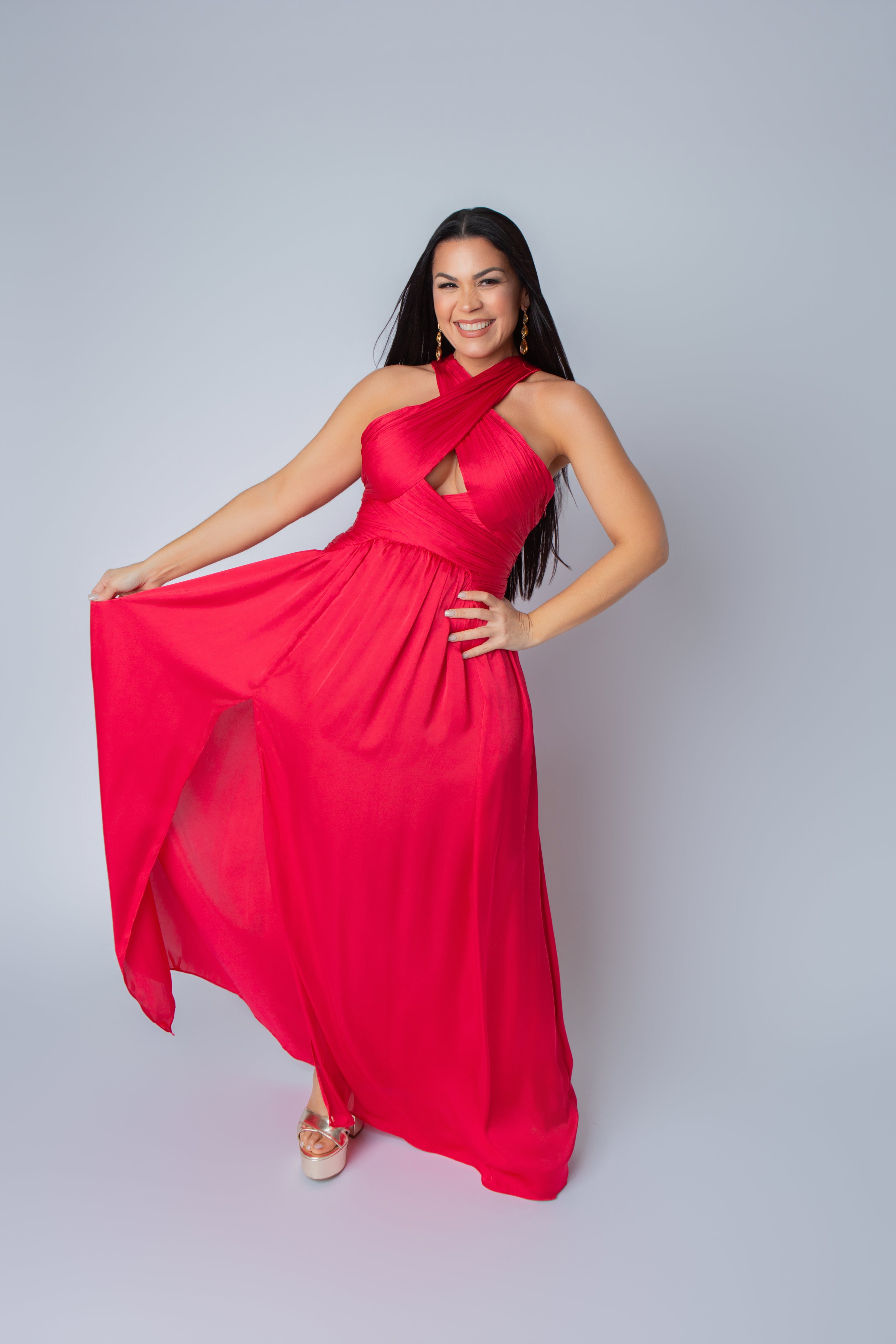 kristal maxi dress Ocane Vtements