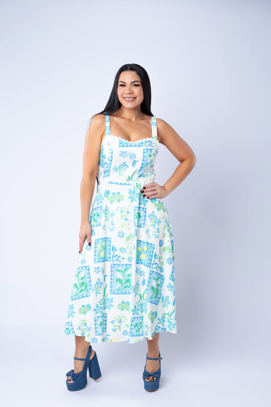 ISAURA PRINT DRESS