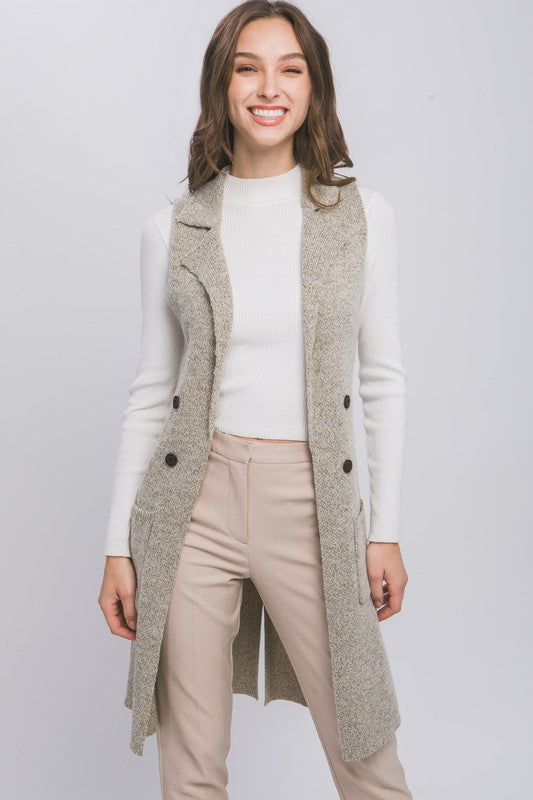 ROSMAR CARDIGAN VEST