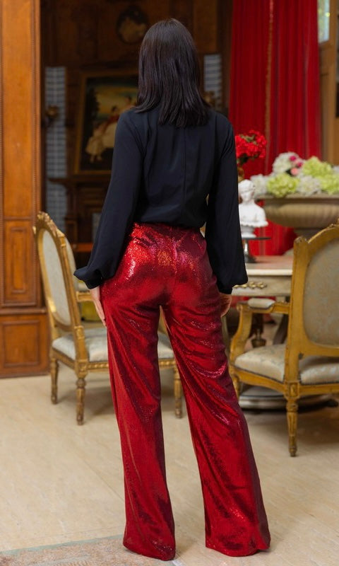 ARELIS SEQUINS PANTS