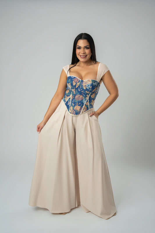 ORIANA PALAZZO PANTS