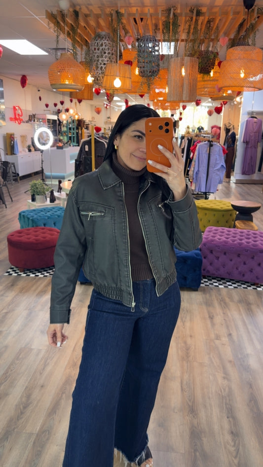 RUSENDY LEATHER JACKET