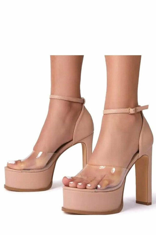 IRINA NUDE SANDALS