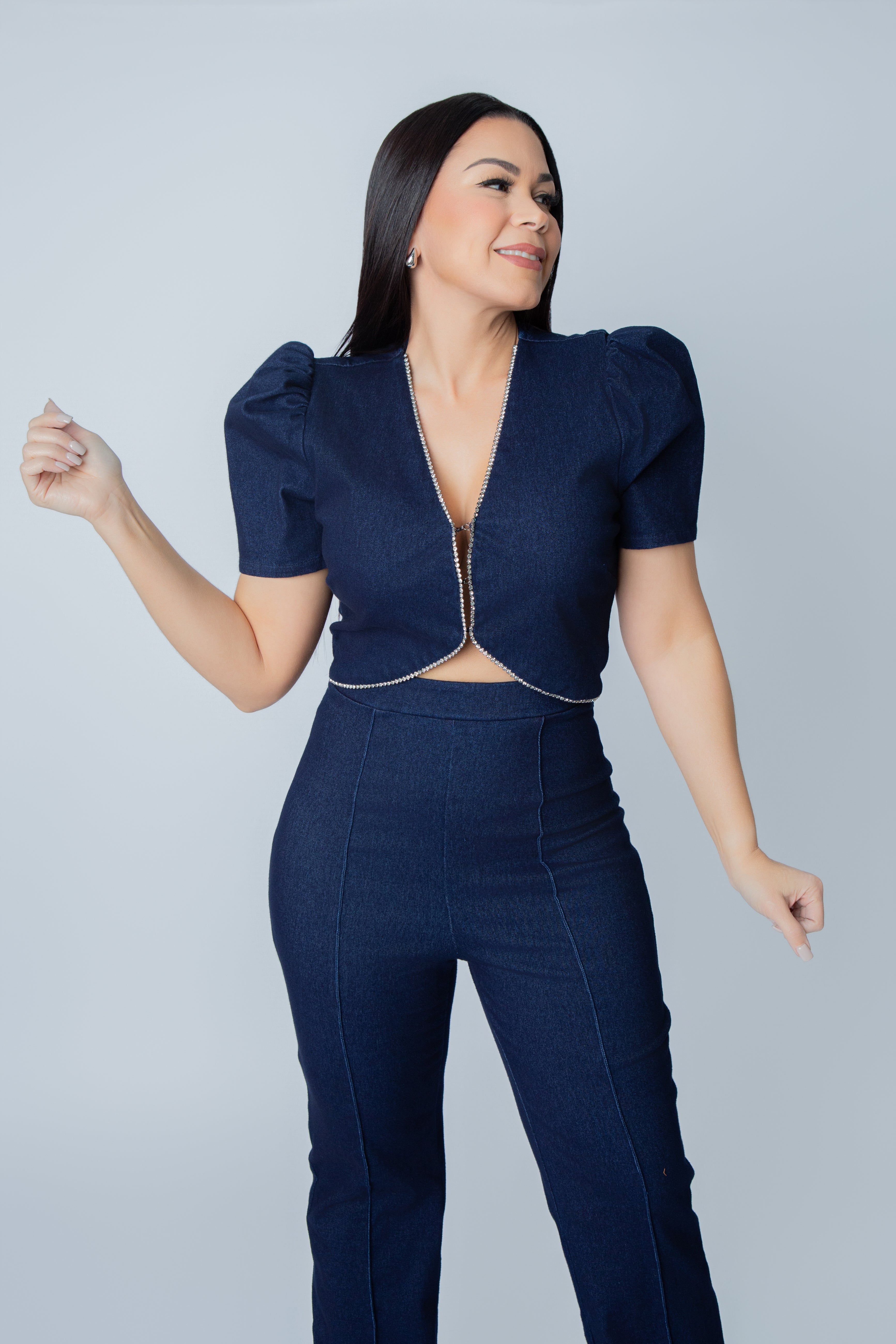 IDALIA DENIM JUMPSUIT