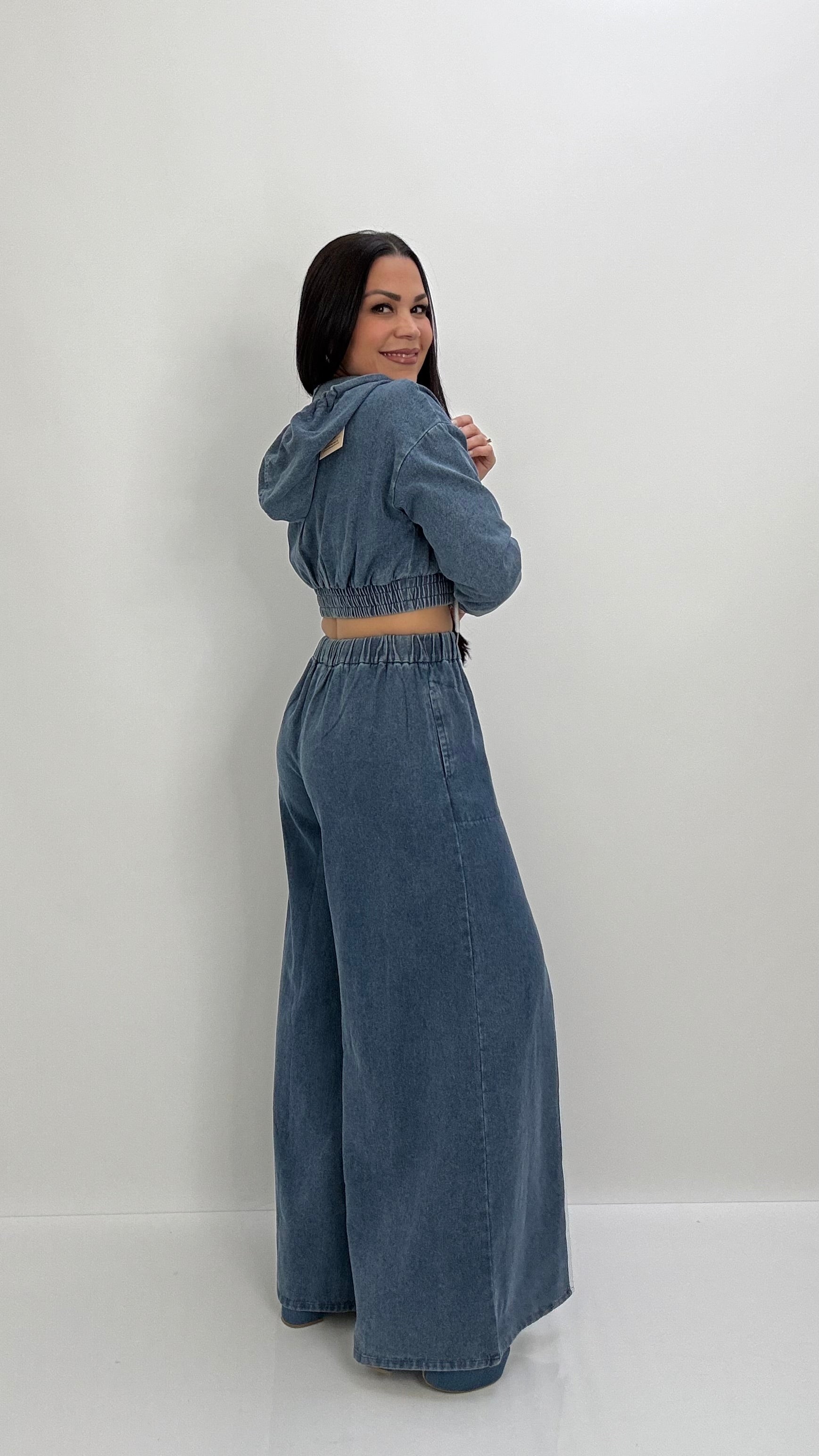 MELANI DENIM SET