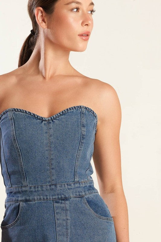 VIVIANA DENIM JUMPSUIT