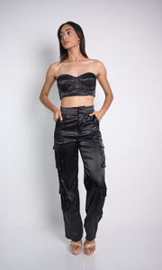 DARIANA SATIN SET