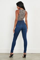 GIULIA HIGH WAIST SKINNY JEANS