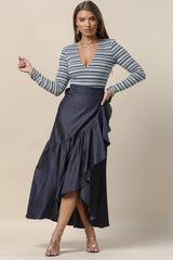 JENNIFER DENIM SKIRT