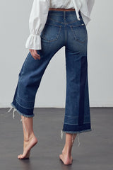 CINDY MIDI-RISE JEANS