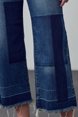 CINDY MIDI-RISE JEANS