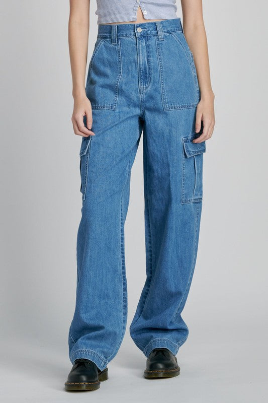 MARIPAO MEDIUM CARGO JEANS