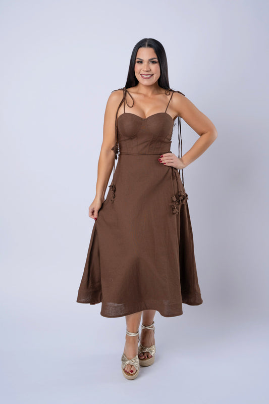 KATHERINE MIDI DRESS 1365