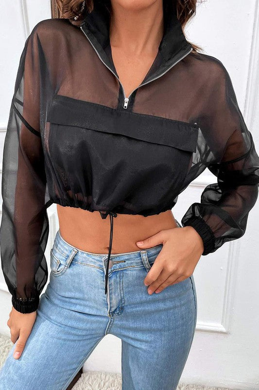 FABRICIA BLACK JACKET
