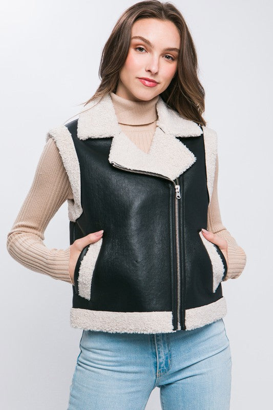 KONNY LEATHER VEST