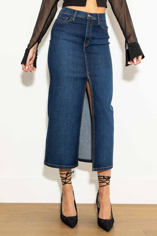 FRANCIS DENIM SKIRT