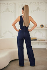 DESIREE DENIM JUMPSUIT