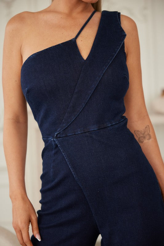 DESIREE DENIM JUMPSUIT