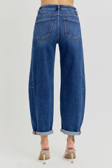 LAURENT BARREL JEANS