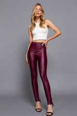 GLORIELY LEATHER PANTS