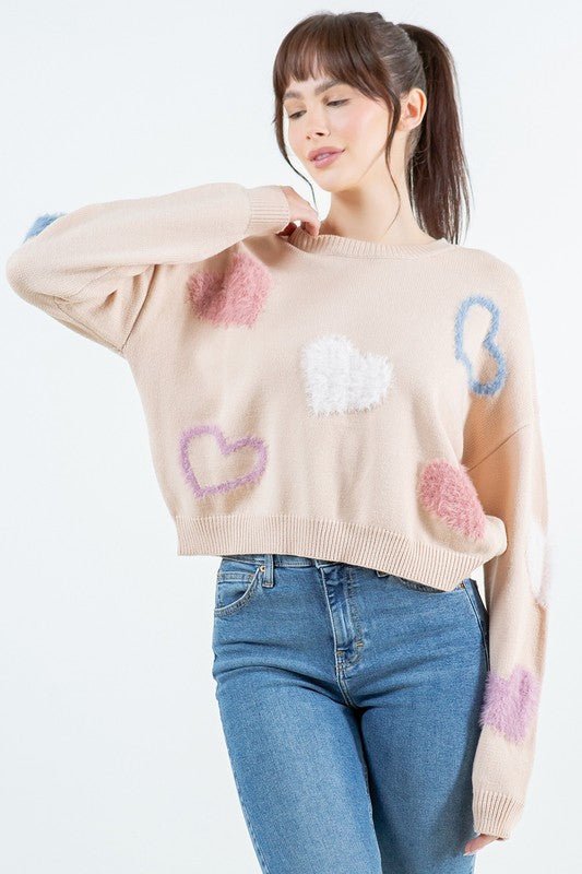 HEART SWEATER