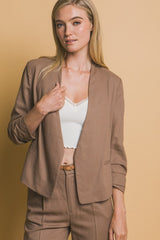 PERLA LINEN BLAZER