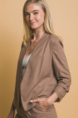 PERLA LINEN BLAZER