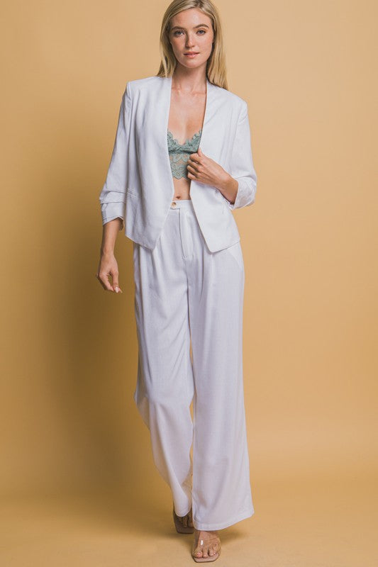 PERLA LINEN BLAZER