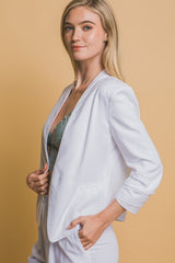 PERLA LINEN BLAZER