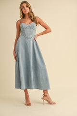 CAMILA DENIM DRESS
