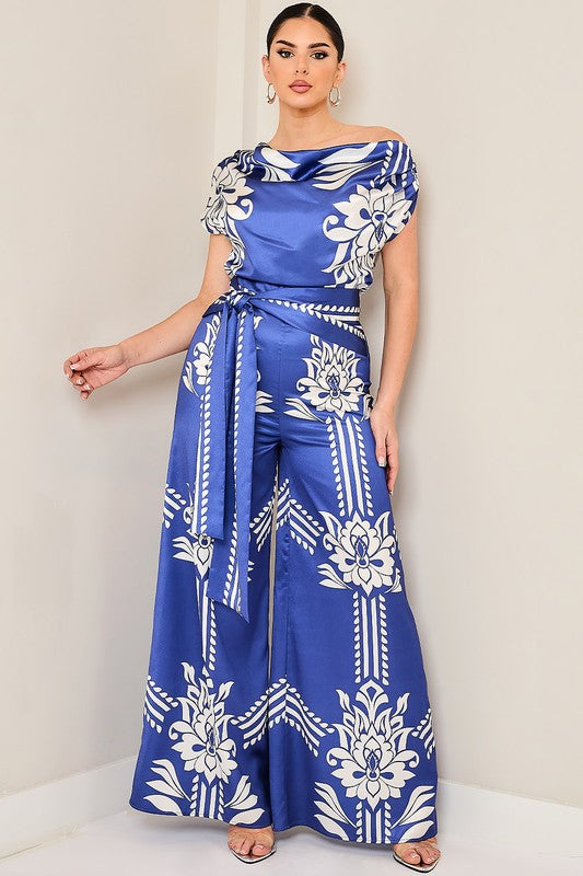 NILDA PRINT JUMPSUIT