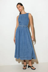 LAURA DENIM DRESS