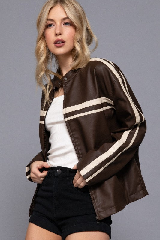 YENNY LEATHER JACKET