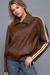 CRISBEL LEATHER JACKET