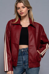 CRISBEL LEATHER JACKET