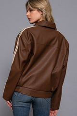 CRISBEL LEATHER JACKET