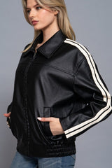 CRISBEL LEATHER JACKET