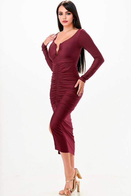 MERLYS MIDI DRESS