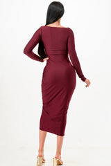 MERLYS MIDI DRESS