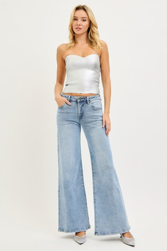 SHEYLA LOW-RISE JEANS