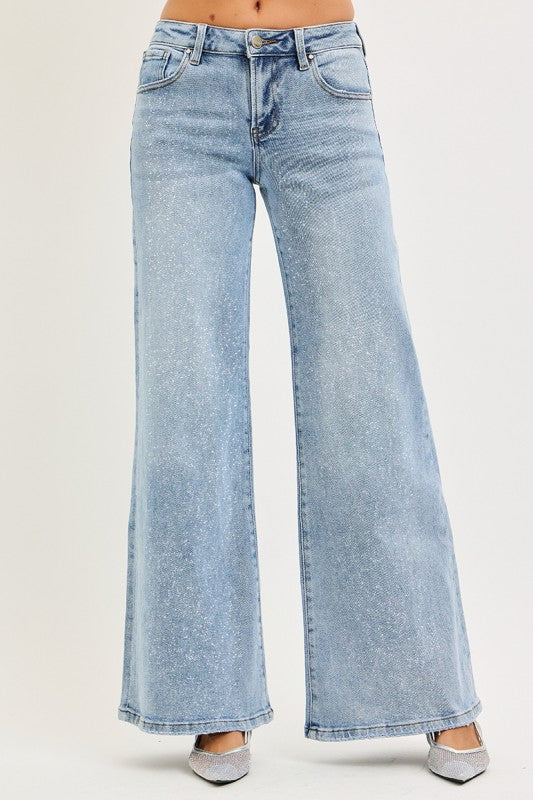 SHEYLA LOW-RISE JEANS