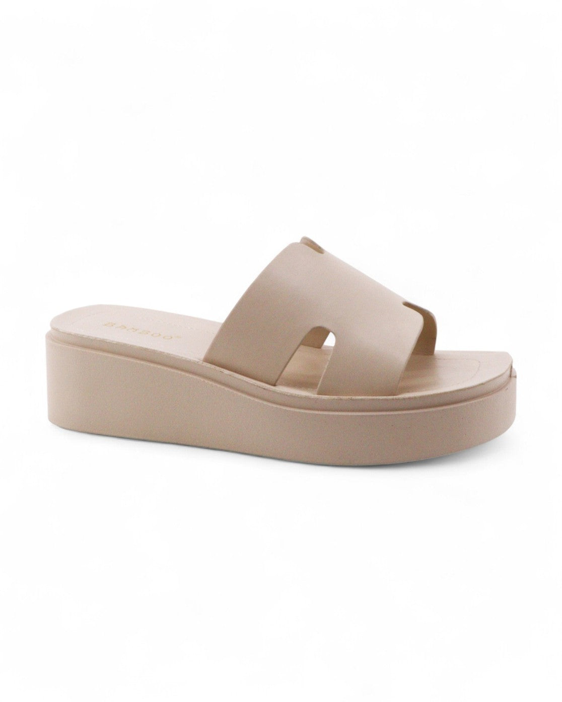 IRENE FLAT PLATFORM SANDALS
