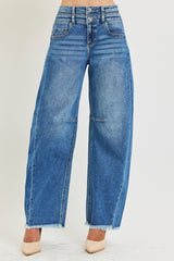 SILVIA BARREL JEANS