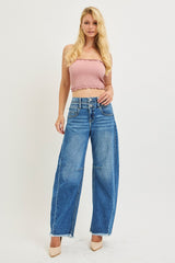 SILVIA BARREL JEANS