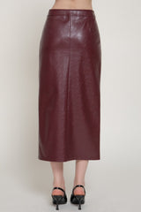 HORMARY LEATHER SKIRT