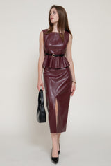HORMARY LEATHER SKIRT