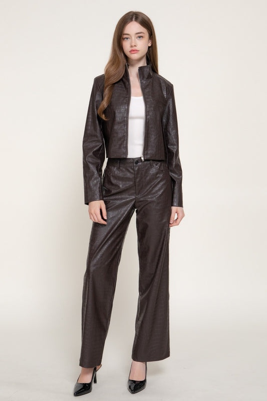 LUISANA LEATHER PANTS
