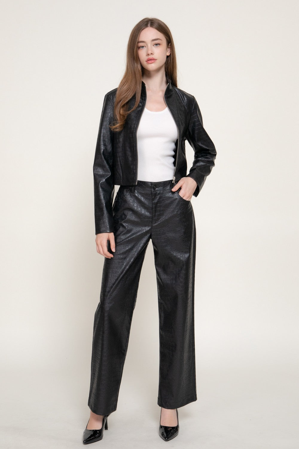 LUISANA LEATHER PANTS